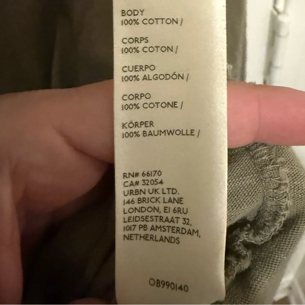 Free People We the Free Arden Extra Long Cotton Top - Picture 6 of 6